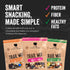 Natural Cravings Packs 5 Packs, 3.5 oz Trail Mix Snack Variety - Bags - Dried Fruit Mix & Nuts Mix with Chocolate