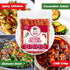 Sichuan Chili Flakes, 8 oz - Traditional Red Pepper Spices and Szechuan Seasoning for Thai, Korean, Mexican, and Asian Dishes, Authentic Medium Hot Flavor for Kimchi, Pizza, Tacos, or Oils by Amazing Chiles and Spices