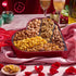 (6 2 LB) Package, NUT CRAVINGS - Easter Mixed Nuts Heart Shaped Gift Basket, Love in A Box Assortments, Romantic Food