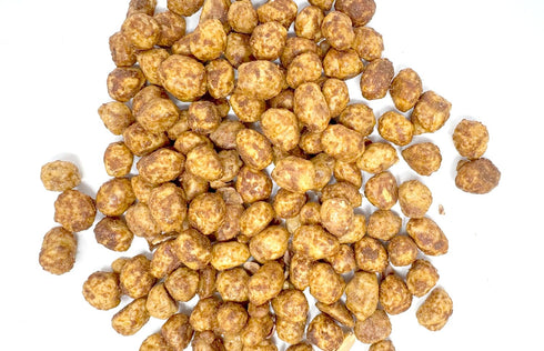 32 Cinnamon Toasted Butter Toffee Peanuts, Cinnamon Coated Butter Toffee Peanuts, Sweet and Crunchy Snack Resealable
