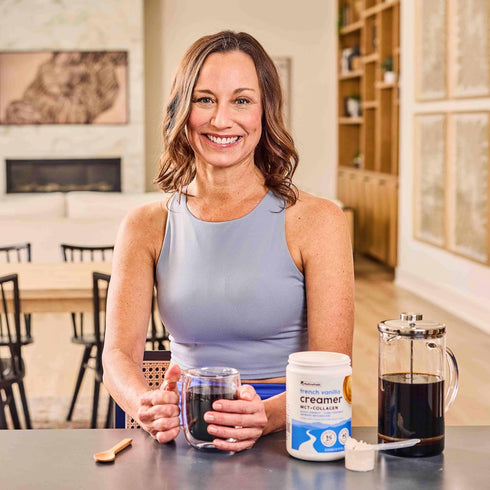 20 (7.1 oz) NativePath French Vanilla Keto Coffee Creamer, Servings - Collagen & MCT Oil Powder, Sugar Free, Non-Dairy