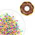 AUEAR 4 Pack Colorful Fake Polymer Sprinkles, Candy Sweets Colors for Fake Cake Dessert Simulation Food, 100g