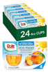Dole Fruit Bowls No Sugar Added Snacks, Diced Peaches 4oz, Gluten & Dairy Free, Bulk Lunch Snacks for Kids & Adults