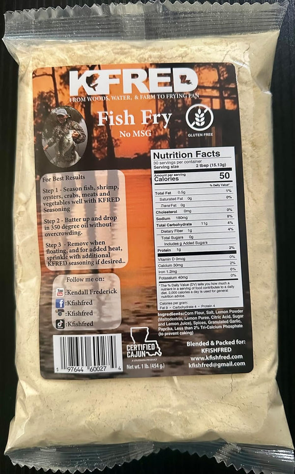 KFRED Fish Fry 1lb