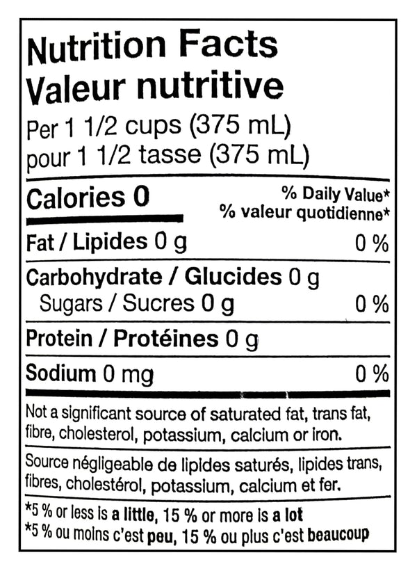 Compliments 1L/35.2 oz Orange Flavored Sparkling Water, fl