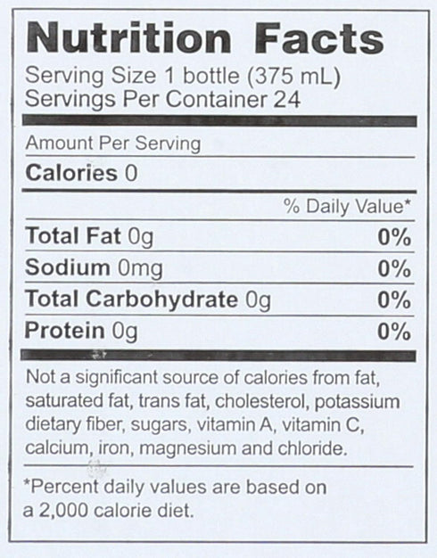 12.7 Oz Voss, Water Artesian Still Norway, Fl