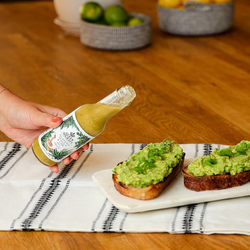 5 oz Queen Majesty Jalapeo, Tequila & Lime Hot Sauce, - All Natural, Vegan, Kosher, Gluten Free, non GMO, No Sugar