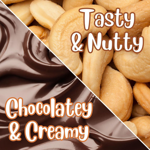 1 Lb (16 Oz) Gourmet Chocolate Covered Cashews Medley by Its Delish, Bag | Mix of Dark, Milk, and White Chocolate