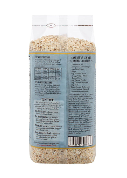 16 oz Bob's Red Mill Oats Rolled Instant