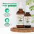 0 0 2400 4 oz 3 Pack Preservative-Free Liquid Monk Fruit & Stevia Drops Organic Monk Fruit & Organic Stevia Blend