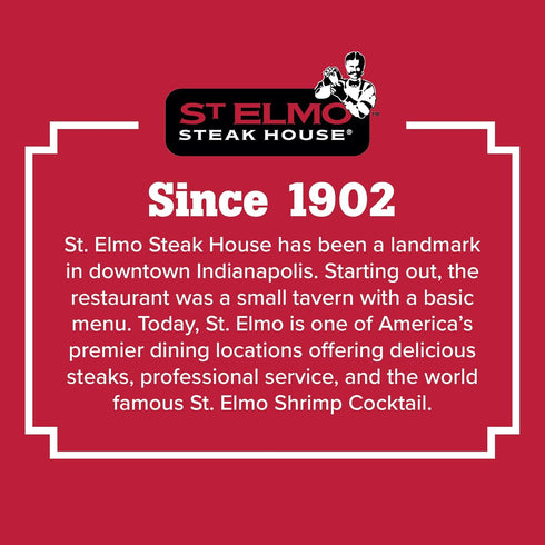 (8 Oz) (7.5 Oz) St. Elmo Cocktail Sauce Fl and Coarse-Cut Horseradish Bundle, Extra Spicy Combo for Steak and Seafood