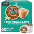 The Original Donut Shop Vanilla One-Step Latte, Single Serve Coffee K-Cup Pod,