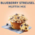 20.5 oz. Duncan Hines Simple Mornings Blueberry Streusel Flavored Muffin Mix