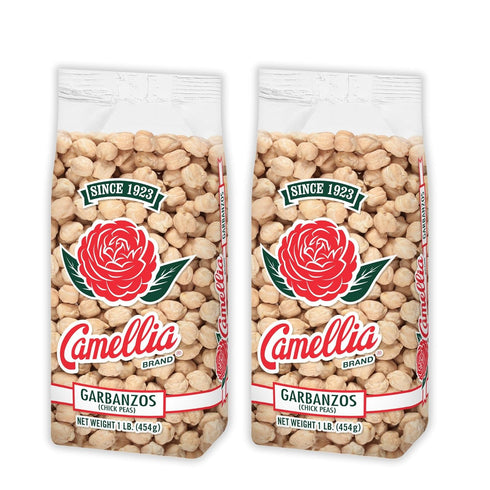 Camellia Brand Dried Garbanzo Beans (Chickpeas) Premium Non-GMO Chickpeas for Hummus, Salads,