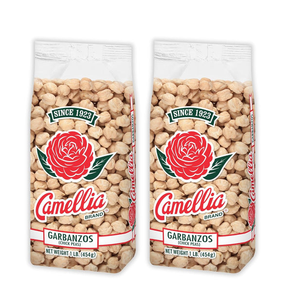 Camellia Brand Dried Garbanzo Beans (Chickpeas) Premium Non-GMO Chickpeas for Hummus, Salads,
