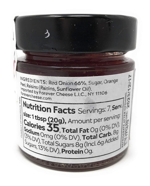 Casa Forcello 4.9 , Jam Red Onion Confiture, Ounce