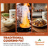100% Organic Grass-Fed Beef Tallow For Cooking Traditional High-Heat Cooking Fat for Searing, Frying, Roasting