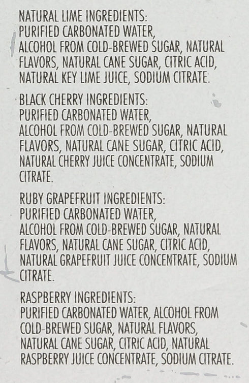 White Claw Seltzer Works Pack, 12Fl Oz (Pack 12) 5% White Claw Variety Of Abv