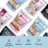 180 1 Pack, 3.22oz Snacks Pre-Meal Snack Skinny Rice Bar with Himalayan Salt (Blueberry & Almond)