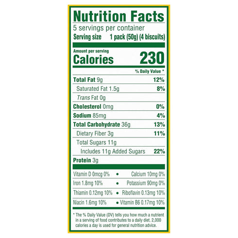 30 Packs, 6 (4 Pack) belVita Breakfast Bars Biscuits, Toasted Coconut, Total Boxes Biscuits Per