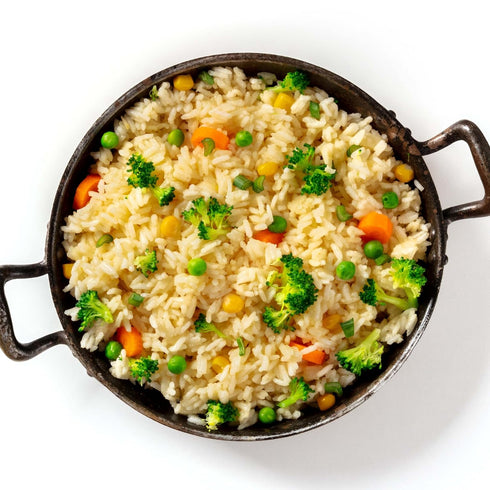 2.2 lb (35.2 oz), Yupik Organic White Rice, Long Grains, Non-GMO, Vegan, Gluten-Free, Kosher, Salt-Free, Easy