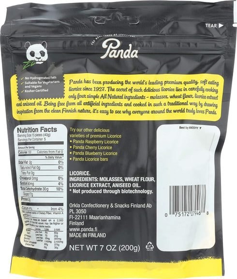 Panda All Natural Soft Licorice, 7 Oz