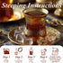 50 Count, CO2 6 WT WEETEE Decaf Chai Tea Bags Blend Decaffeinated Black Tea with Spices Chai, Rich & Cinnamon Aroma