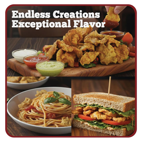 1.41oz (6 Pack) BITETUOSO Tempura Mushroom Chips, Tempura-Style Mushroom Snack, Ready-to-Eat Crispy Oyster Mushrooms
