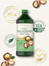 3 16 oz Carlyle Macadamia Nut Oil | x Bottles | Premium Cold Pressed | Food Grade | Vegetarian, Non-GMO, Gluten Free |