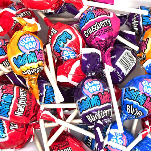 Charms Blow Pops, Bursting Berry Flavor, Multicolor, 48 Count (Pack of 1)