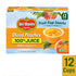 100% 12 Pack, 4 oz DEL MONTE Diced Peaches FRUIT CUP Snacks in Fruit Juice