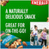 7 (1-Pack), 100-Calorie Packs Emerald Nuts Unsalted Almonds and Walnuts Ct Individual of Nut Blend, Kosher Certified
