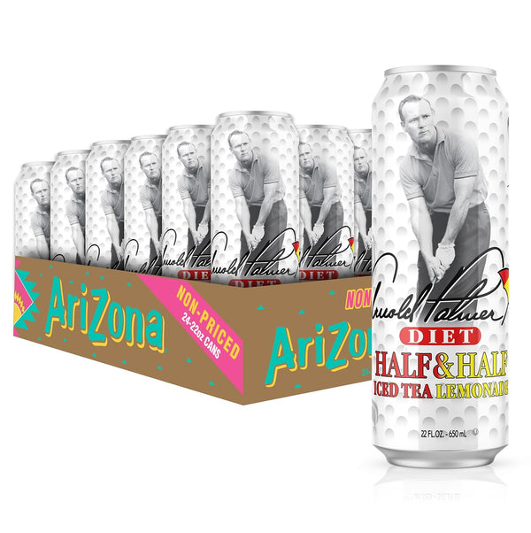 AriZona Diet Arnold Palmer Half and Half - Big Can, 22 Fl