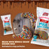 (pack 3) LIEBERS Sprinkled Topped Milk Chocolate Rice Cakes, Kosher Certified Dairy, Gluten Free Snack