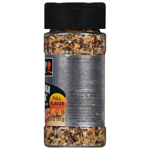Weber Montana Steak Seasoning, 3.75 Ounce Shaker