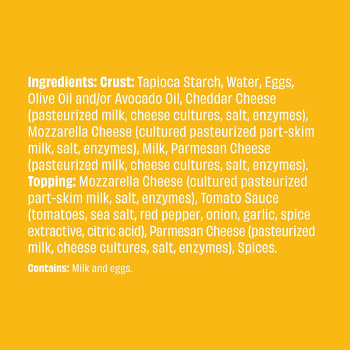 Against The Grain Frozen, 6oz Three Cheese Pizza Singles, Gluten-Free, Grain-Free, Seed Oil-Free, Single Serve Pizza
