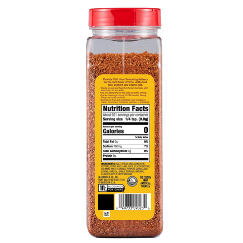 Cholula Chili Lime Seasoning, 26 oz