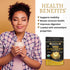 DelighTeas Organic Golden Milk and Masala Chai blends | Great for hot & Iced latte and as a healthy boost to smoothies
