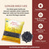 2lb Darsa Organics Urad Dal Whole - Organic Dried Lentils - USDA Certified Black Lentils, Non-GMO, Gluten Free, Kosher