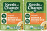 SEEDS OF CHANGE Organic Quinoa & Brown Rice with Garlic, 8.5 Ounce (Pack of 2)