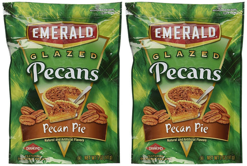 Emerald Glazed Pecans, Non-GMO Verified, Pack of 2