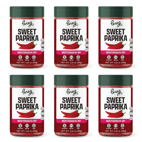 Pereg Sweet Paprika Spice (4.25 oz x 6 Pack) - Mediterranean &