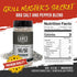 50/50, 12.5 oz 16 Lane's Coarse Salt and Pepper - Classic Blend of Kosher Salt & Coarse Black Pepper Mesh for Cooking