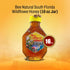 (16 Bee Natural South Florida Wildflower Honey - Natural, Pure, Unfiltered and Uncooked Honey | Kosher Certified |