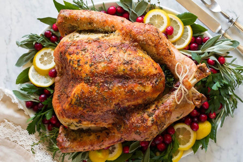 Chairman of the Bird Gourmet Turkey Rub Seasoning – Citrus-Herb Spice Blend, 2oz Fresh-Sealed Pouch