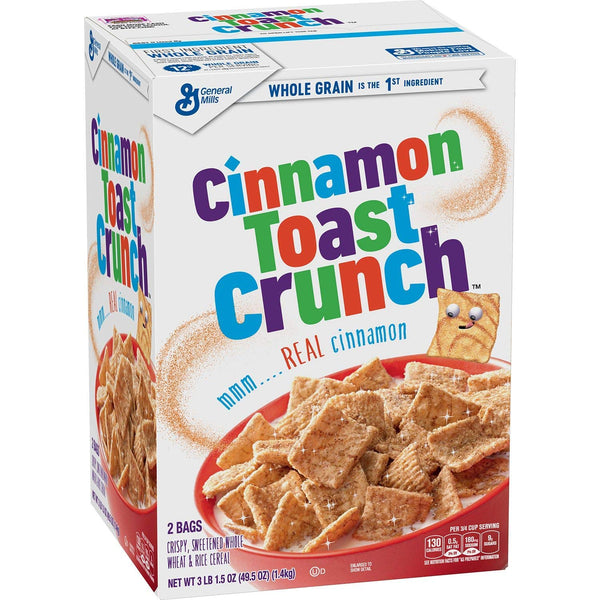 Lavrebu 2 Set Cinnamon Toast Crunch Cereal (49.5 oz. Box) vevo
