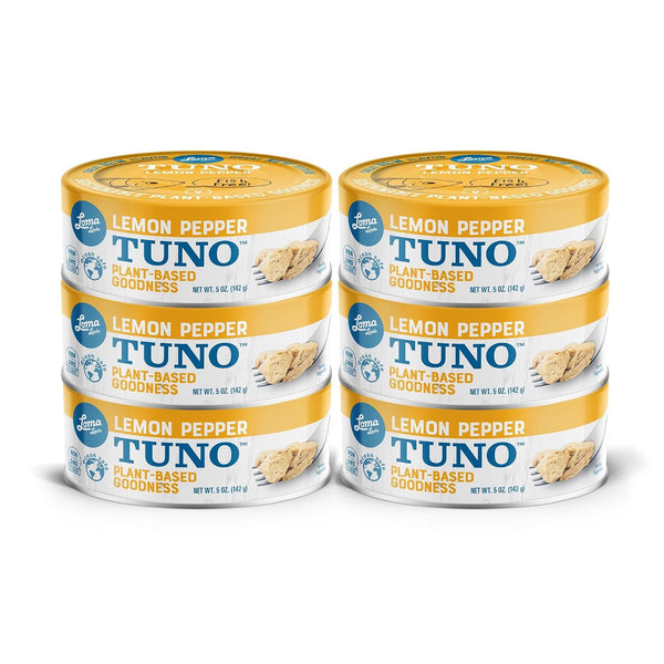 Vegan Tuna Plant Based Alternative - Loma Linda Tuno Lemon Pepper Meatless