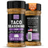 Taco Seasoning Mix Onion Powder - Gluten Free & Low Sodium Mexican Seasoning Blend, 4.7oz