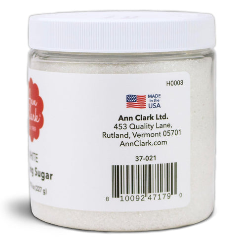 8 oz Ann Clark White Sanding Sugar