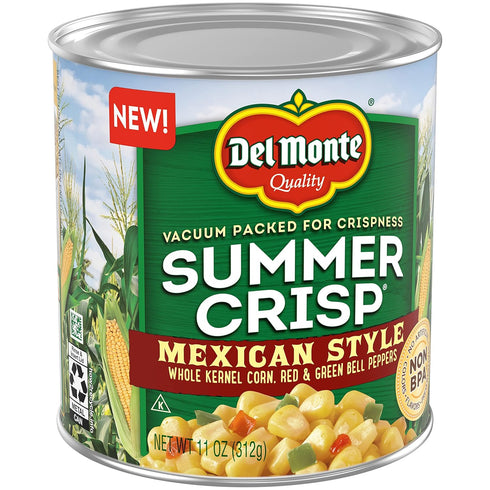 11 oz. 12 Pack Del Monte Mexican Corn Can